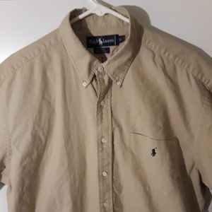 Ralph Lauren "blaire" button front khaki Sz XL